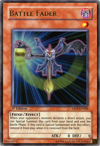 Battle Fader [ABPF-EN006] Ultra Rare 