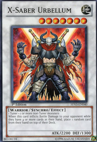 X-Saber Urbellum [5DS3-EN040] Common 