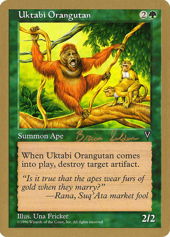 Uktabi Orangutan (Brian Selden) [World Championship Decks 1998] 