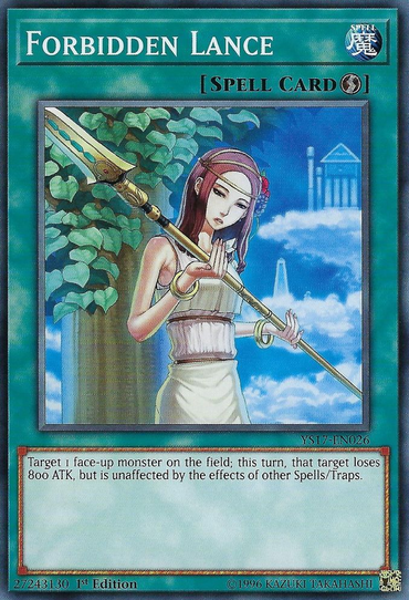 Forbidden Lance [YS17-EN026] Common 