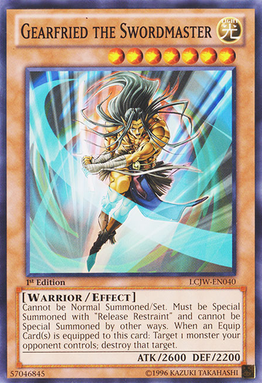 Gearfried the Swordmaster [LCJW-EN040] Common 
