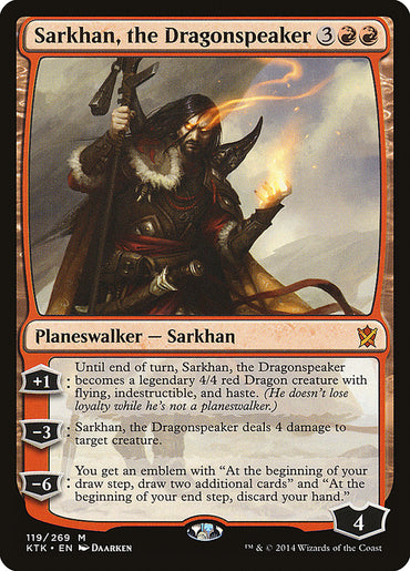 Sarkhan, the Dragonspeaker [Khans of Tarkir] 