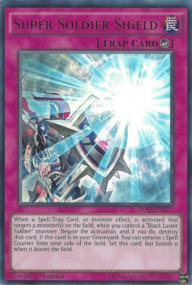 Super Soldier Shield [DOCS-EN071] Ultra Rare 