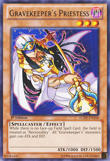Gravekeeper's Priestess [LCJW-EN258] Rare 