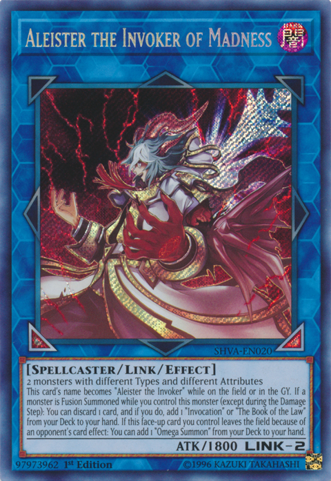 Aleister the Invoker of Madness [SHVA-EN020] Secret Rare 