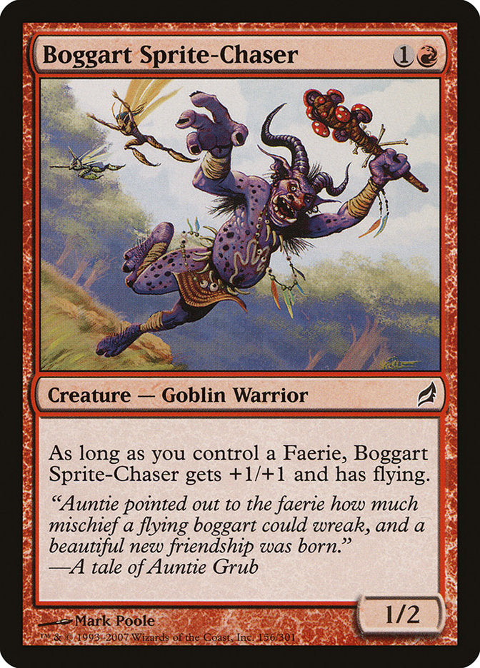 Boggart Sprite-Chaser [Lorwyn] 