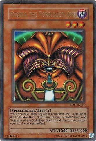 Exodia the Forbidden One [LOB-EN124] Ultra Rare 