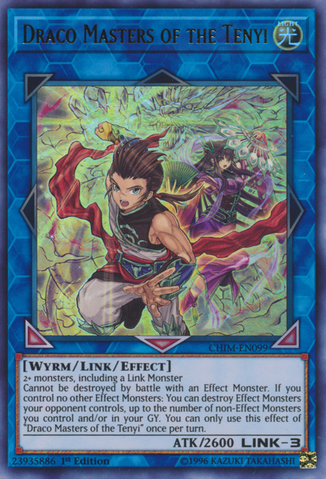 Draco Masters of the Tenyi [CHIM-EN099] Ultra Rare 