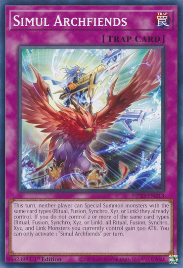 Simul Archfiends [MP23-EN213] Common 
