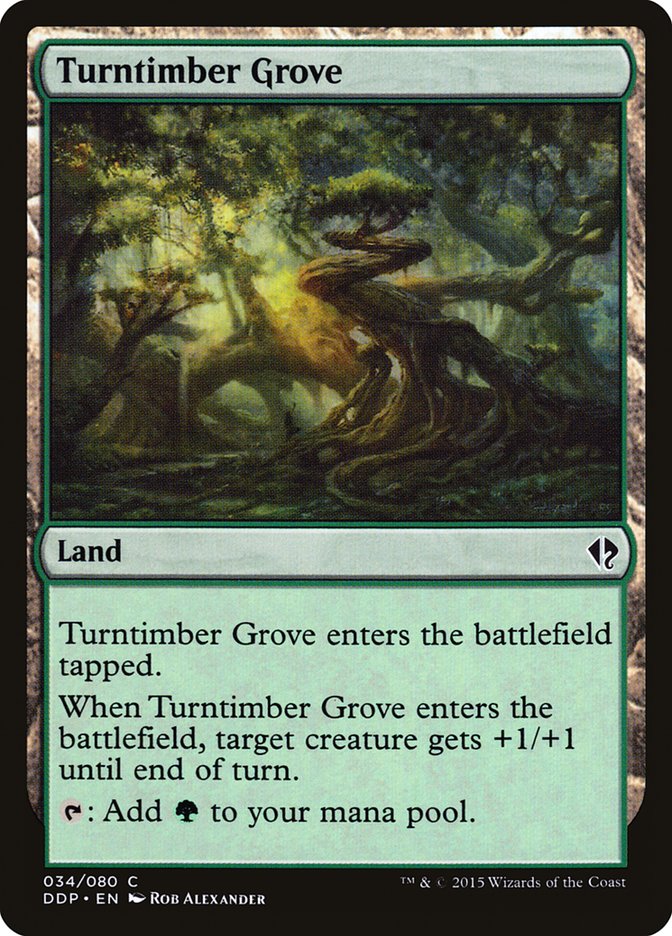 Turntimber Grove [Duel Decks: Zendikar vs. Eldrazi] 