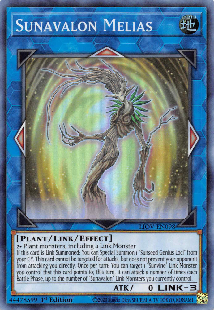 Sunavalon Melias [LIOV-EN098] Super Rare 