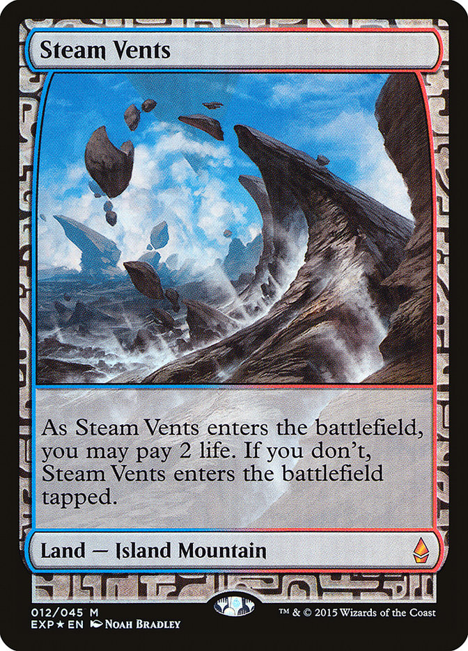 Steam Vents [Zendikar Expeditions] 