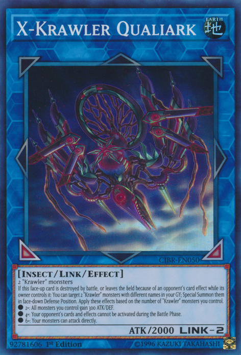 X-Krawler Qualiark [CIBR-EN050] Super Rare 