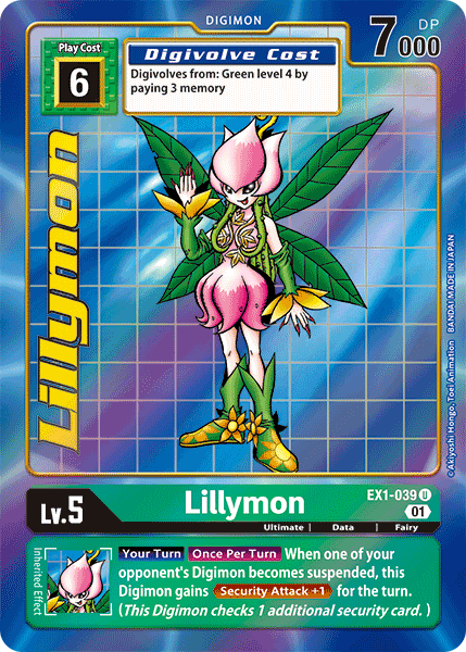Lillymon [EX1-039] (Alternate Art) [Classic Collection]