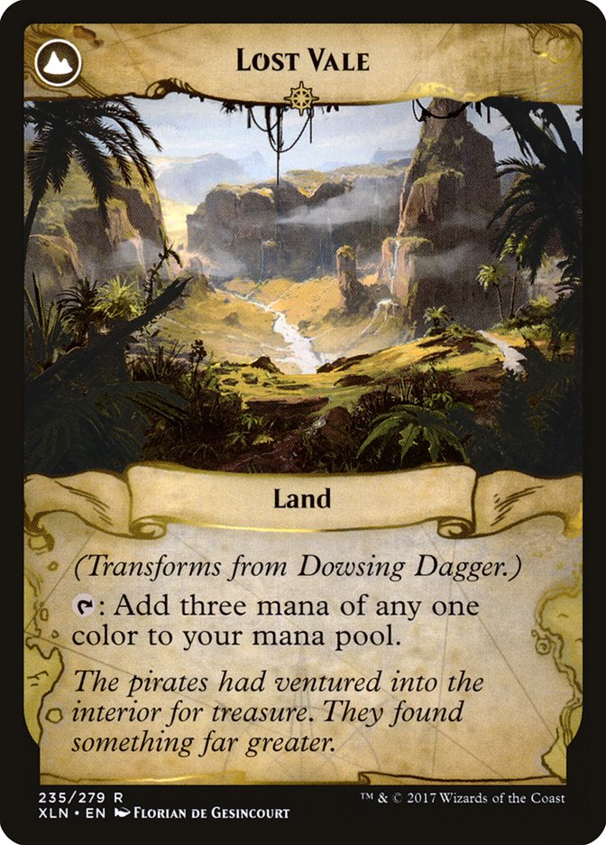 Dowsing Dagger // Lost Vale [Ixalan] 