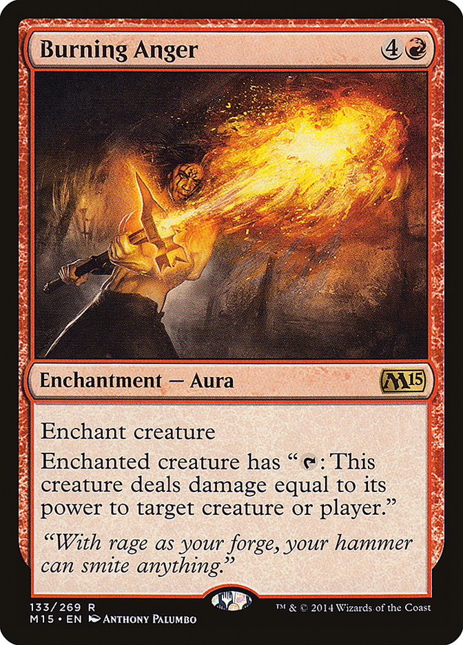 Burning Anger [Magic 2015] 