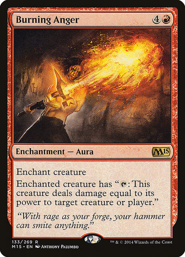 Burning Anger [Magic 2015] 