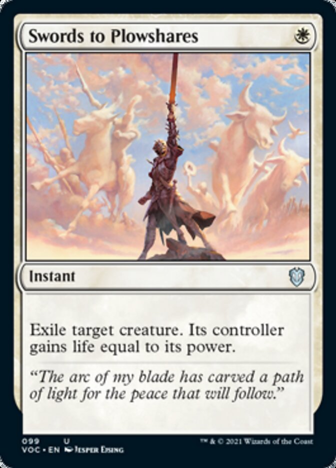 Swords to Plowshares [Innistrad: Crimson Vow Commander] 