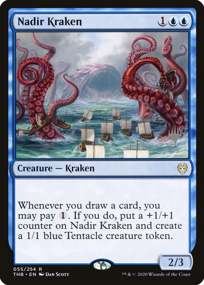 Nadir Kraken (Promo Pack) [Theros Beyond Death Promos] 