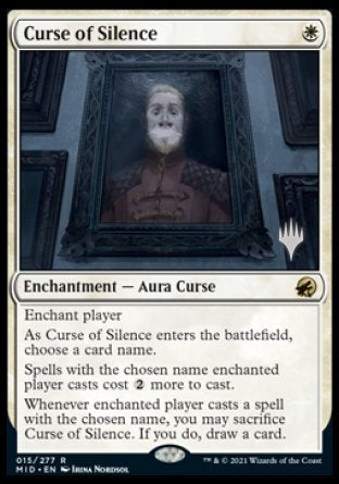 Curse of Silence (Promo Pack) [Innistrad: Midnight Hunt Promos] 