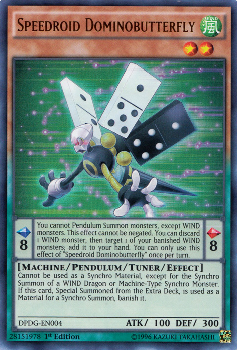 Speedroid Dominobutterfly [DPDG-EN004] Ultra Rare 
