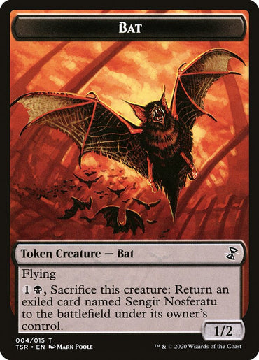 Bat Token [Time Spiral Remastered Tokens] 