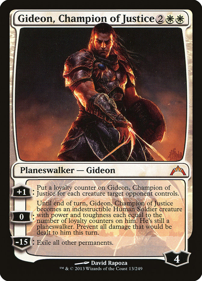 Gideon, Champion of Justice [Gatecrash] 