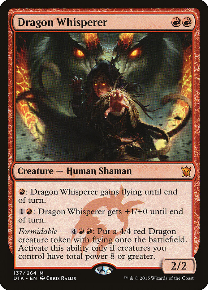 Dragon Whisperer [Dragons of Tarkir] 