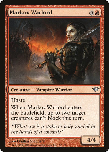 Markov Warlord [Dark Ascension] 