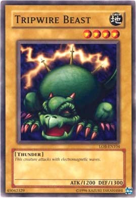 Tripwire Beast [LOB-EN104] Common 