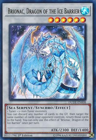 Brionac, Dragon of the Ice Barrier [DUDE-EN008] Ultra Rare 
