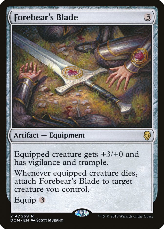 Forebear's Blade [Dominaria] 