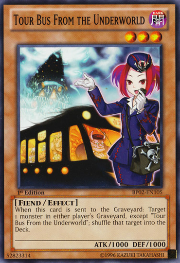 Tour Bus From the Underworld [BP02-EN105] Mosaic Rare 