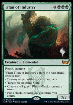 Titan of Industry (Promo Pack) [Streets of New Capenna Promos] 