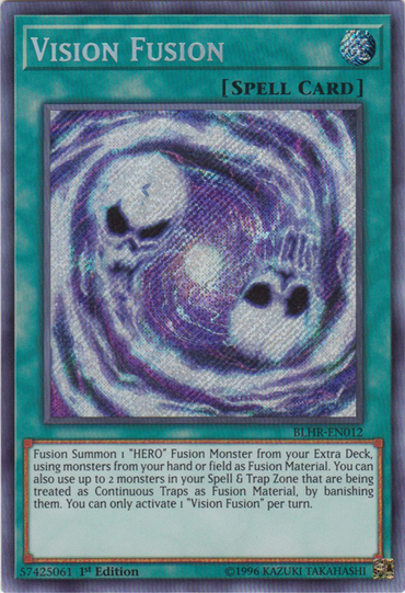 Vision Fusion [BLHR-EN012] Secret Rare 