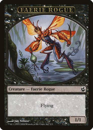 Faerie Rogue Token [Morningtide Tokens] 