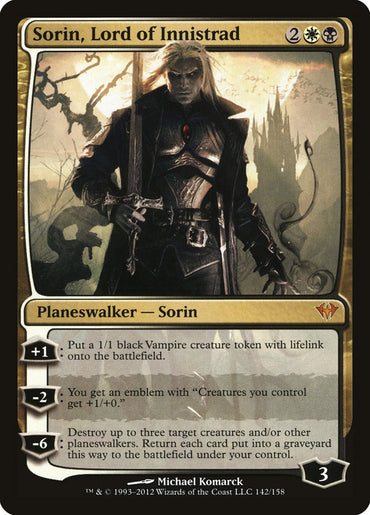 Sorin, Lord of Innistrad [Dark Ascension] 