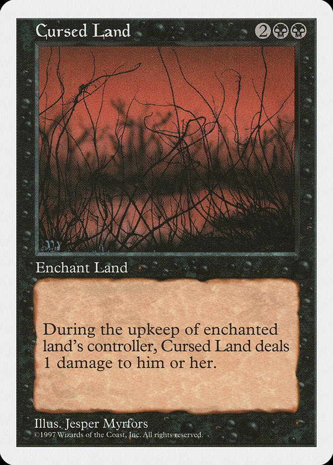 Cursed Land [Fifth Edition] 