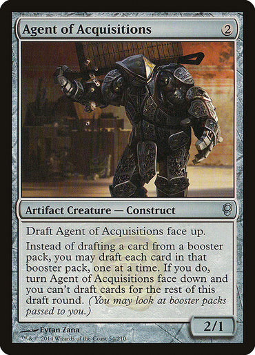 Agent of Acquisitions [Conspiracy] 