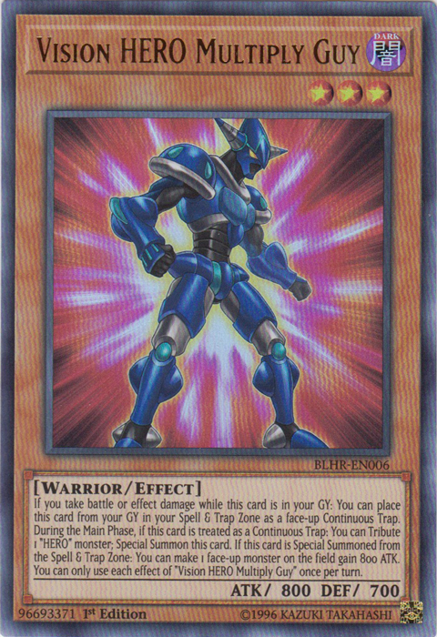 Vision Hero Multiply Guy [BLHR-EN006] Ultra Rare 