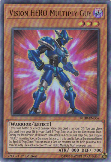 Vision Hero Multiply Guy [BLHR-EN006] Ultra Rare 