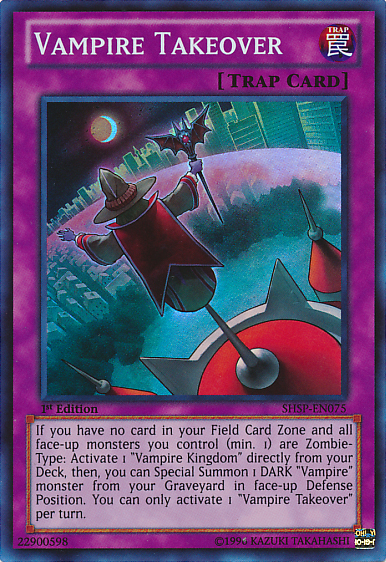 Vampire Takeover [SHSP-EN075] Super Rare 
