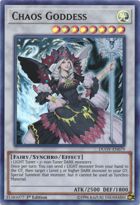 Chaos Goddess [DUOV-EN079] Ultra Rare 