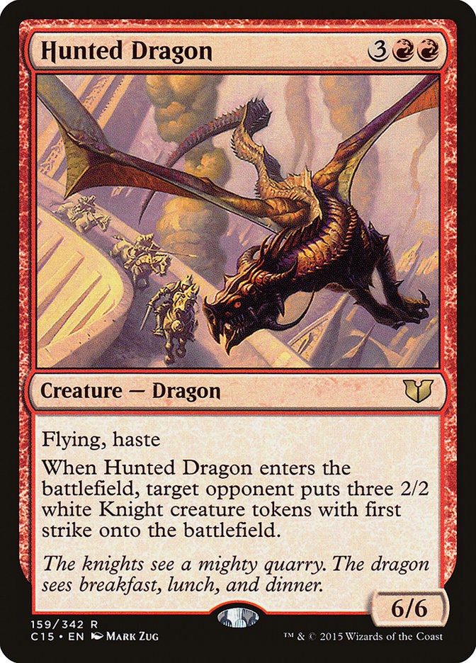 Hunted Dragon [Commander 2015] 