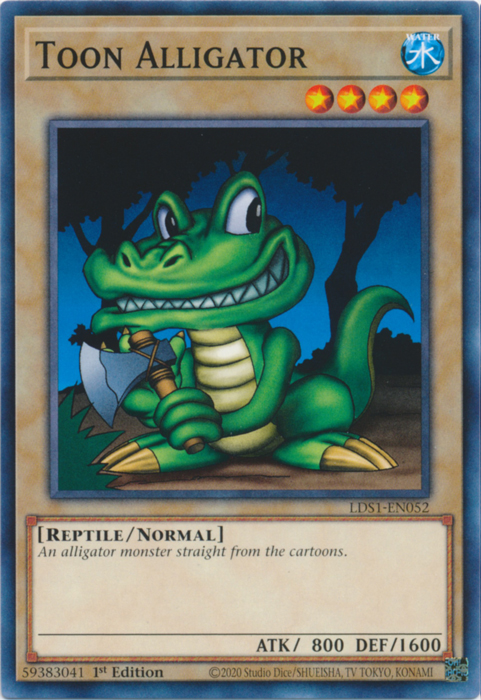 Toon Alligator [LDS1-EN052] Common 