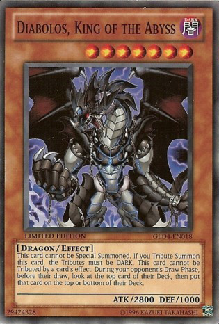 Diabolos, King of the Abyss [GLD4-EN018] Common 