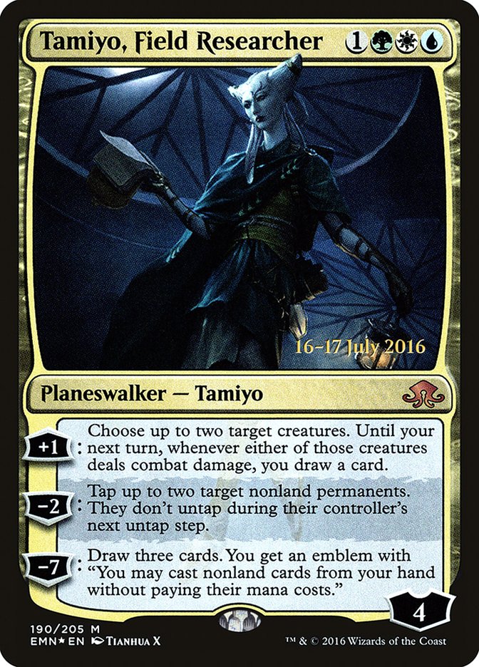 Tamiyo, Field Researcher [Eldritch Moon Prerelease Promos] 