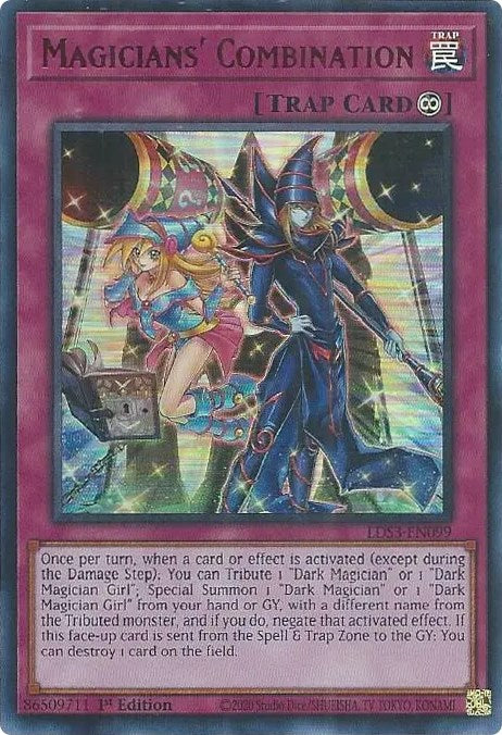 Magicians' Combination (Red) [LDS3-EN099] Ultra Rare 
