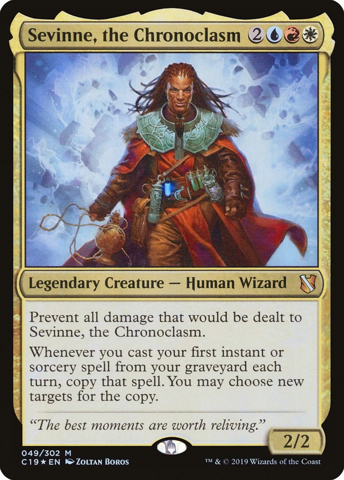 Sevinne, the Chronoclasm [Commander 2019] 