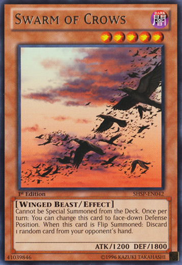 Swarm of Crows [SHSP-EN042] Rare 